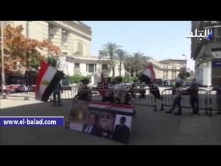 صدى البلد | قوات الأمن تغلق محيط "الصحفيين" بالحواجز الحديدية