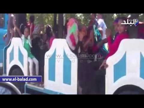 صدى البلد | توافد الاهالى على كورنيش قنا للاحتفال بشم النسيم