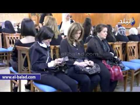 صدى البلد | محلب وعلي جمعة وميرفت امين في عزاء أمين بسيوني