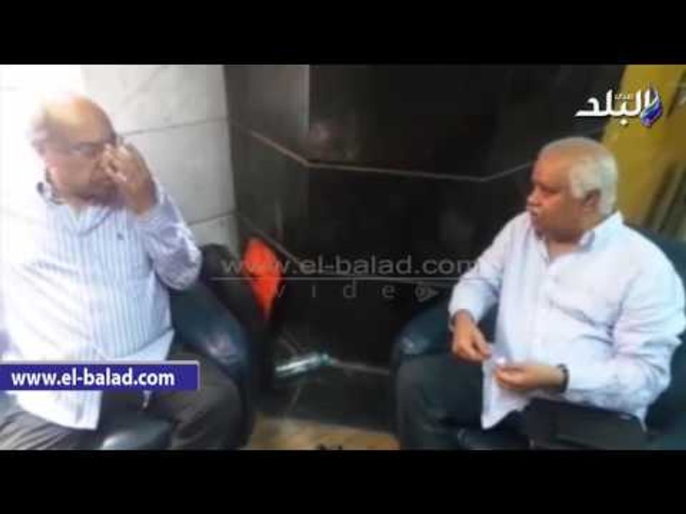 صدى البلد | اقبال كبير من الصحفيين على مقر النقابة وحمدى رزق فى مقدمة الاعلاميين