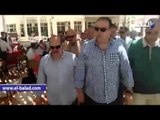 صدى البلد |  محافظ الفيوم يشارك المواطنين الإحتفال بعيد شم النسيم