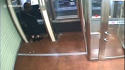 Robber returns all money back to woman after seeing her bank balance is zero