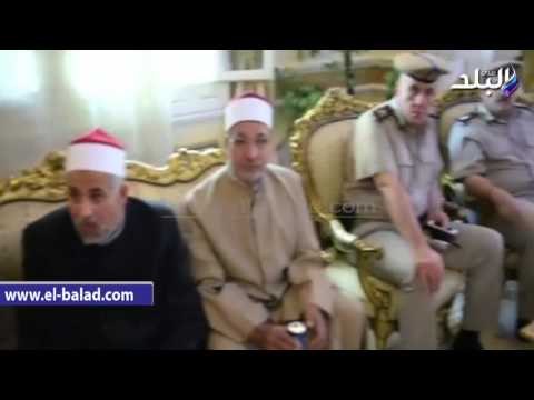 صدى البلد |محافظ المنيا يزور الكنائس لليوم الثاني لتهنئة الاقباط بعيد القيامة المجيد