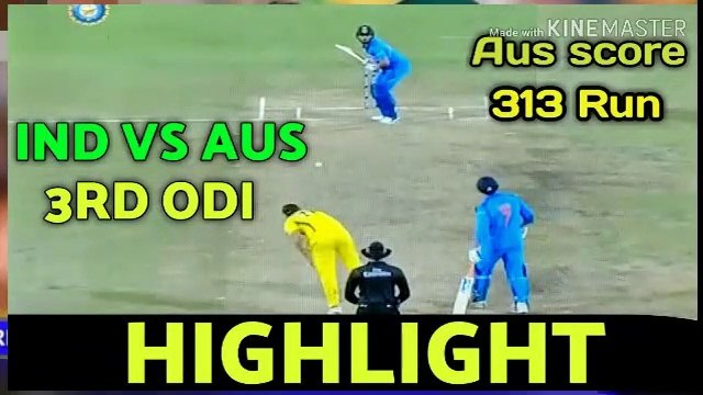india vs australia 3rd ODI Full MATCH HIGHLIGHT 2019//ind vs Aus 3rd odi match highlight 2019