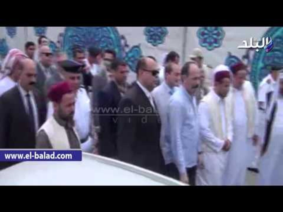 صدى البلد |  محافظ مطروح ومدير الامن يتفقدان معرض ضبط للمسروقات