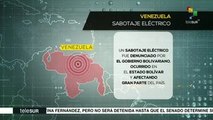 Sabotaje eléctrico afecta a casi todo el territorio venezolano