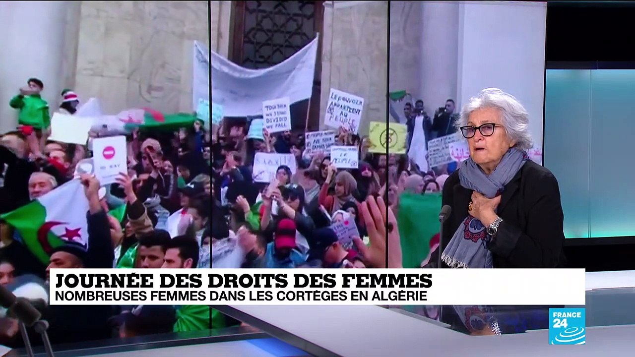 Journée des droits des femmes: nombreuses femmes dans les cortèges en Algérie