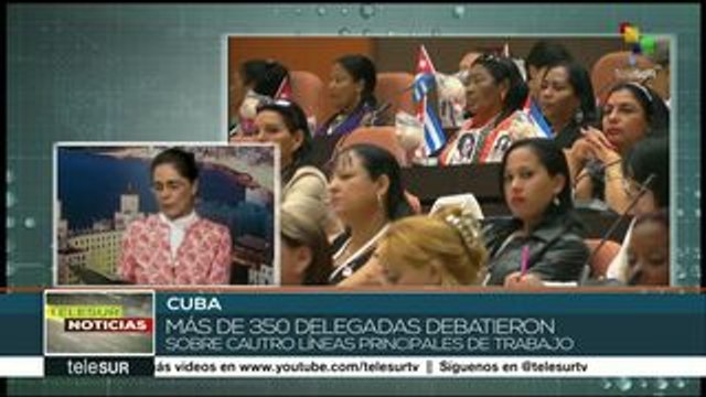 X Congreso de la Federación de Mujeres Cubanas cumple segunda jornada