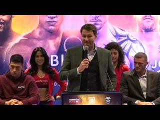 EDDIE HEARN PRESENTS - BIVOL v SMITH JR / HOOKER v LESPIERRE * FULL & UNCUT* NY PRESS CONFERENCE