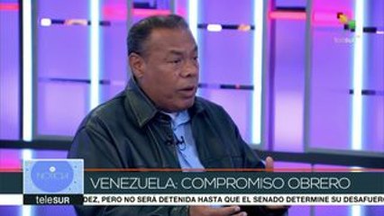 Rondón: Las fuerzas de trabajadores respaldamos al pdte. Maduro