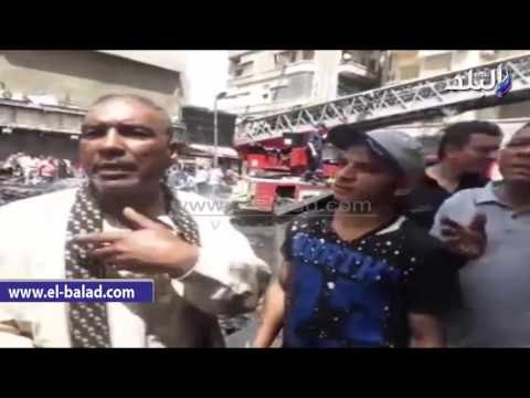 صدى البلد | الحماية المدنية: نناشد المواطنين الإبتعاد عن منطقة الحريق بالعتبه