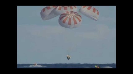 La capsule de SpaceX CrewDragon est bien rentrée sur terre