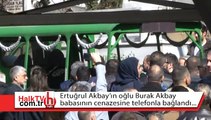 Sözcü Gazetesi sahibi Burak Akbay, babasının cenazesine görüntülü bağlantı ile katılabildi