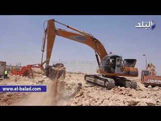 صدى البلد | بدء توصيل المرافق بالعاصمة الإدارية الجديدة