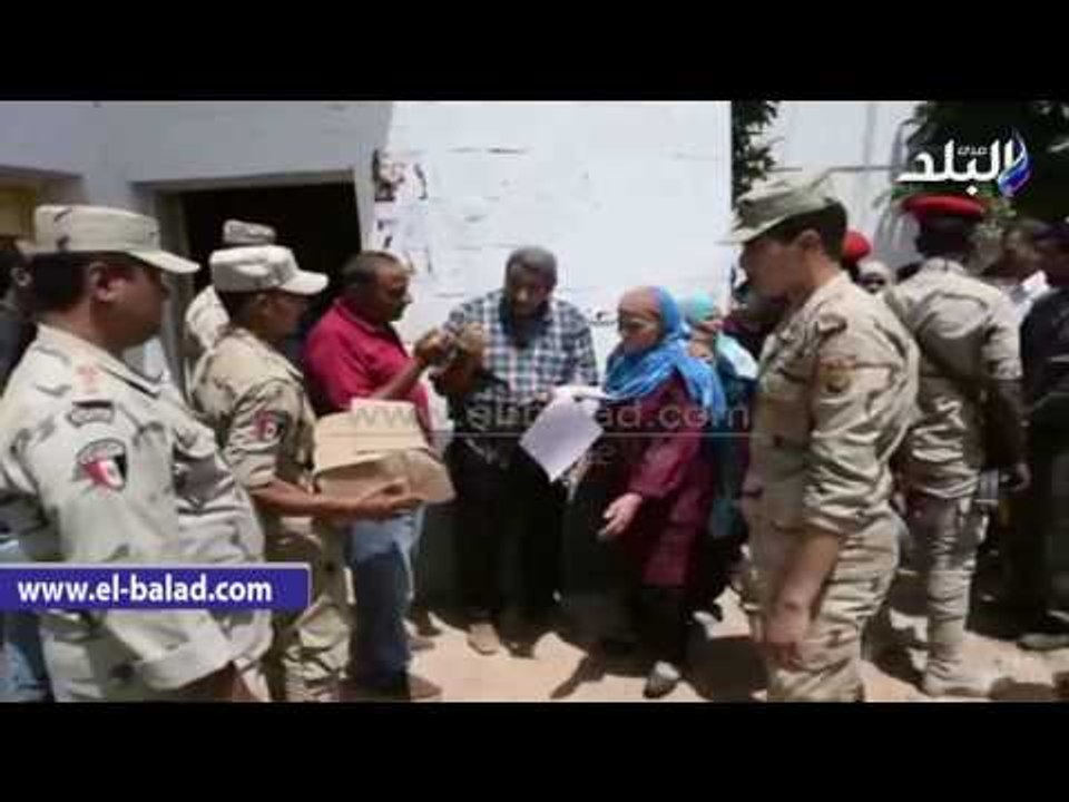 صدى البلد | توزيع 68 ألف كرتونة سلع غذائية من ا...