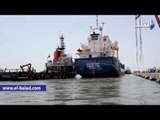 صدى البلد | ميناء «البرلس» يستقبل «توربينات» أكبر محطة كهرباء بكفرالشيخ