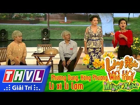 THVL | Làng hài mở hội mừng xuân - Tập 2[4]: Lì xì lì lợm - Phương Dung, Hồng Phượng, Minh Trọng...