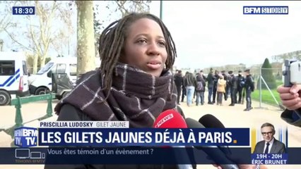 Priscillia Ludosky: "On va préparer un village gilet jaune au pied de la tour Eiffel"
