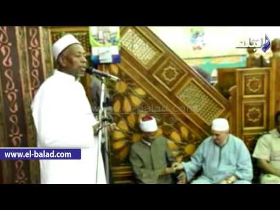 صدى البلد |  أسوان تحتفل بليلة النصف من شعبان وسط حضور غفير من الأهالى