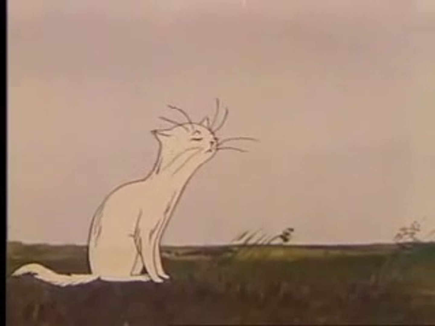 ⁣The Tree and the Cat (1983) animation Russian short film