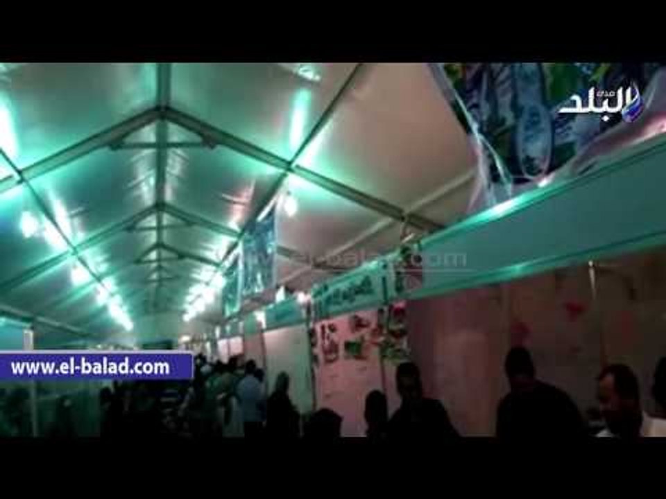 صدى البلد |إقبال كبير من المواطنين على معرض "أهلا رمضان" بقنا