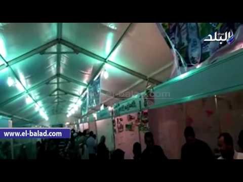 صدى البلد |إقبال كبير من المواطنين على معرض أهلا رمضان بقنا