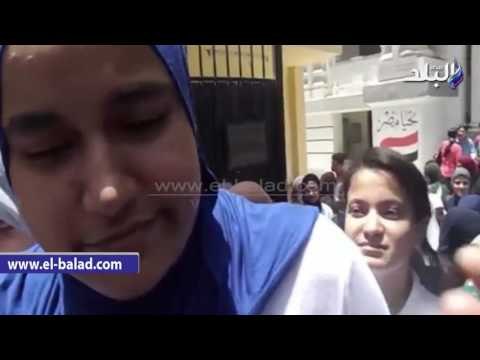 صدى البلد | طالبات الدقهلية : الامتحان فى مستوى الطالب المتوسط واخرون: السهل الممتنع