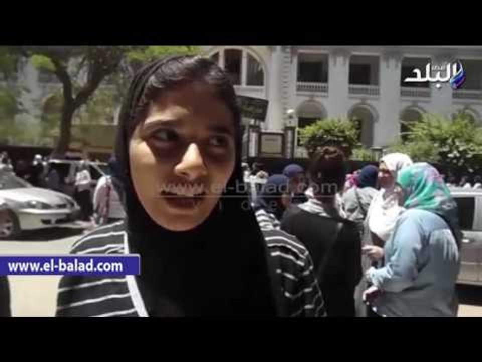صدى البلد |  تباين أراء طالبات "ثانوية"الدقهلية حول "الاحصاء والتربية الوطنية"