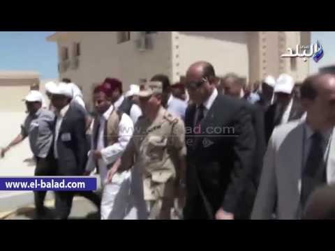 صدى البلد | تشغيل محطة تحلية مياه الرميلة بطاقة 24 ألف م3 في مطروح