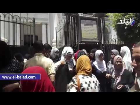 صدى البلد | فرحة بين طلاب الثانوية العامة بالدقهلية لسهولة علم النفس