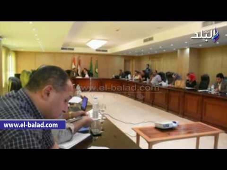 صدى البلد |اجتماع مجلس إدارة المنطقة الصناعية بكوم أوشيم بالفيوم