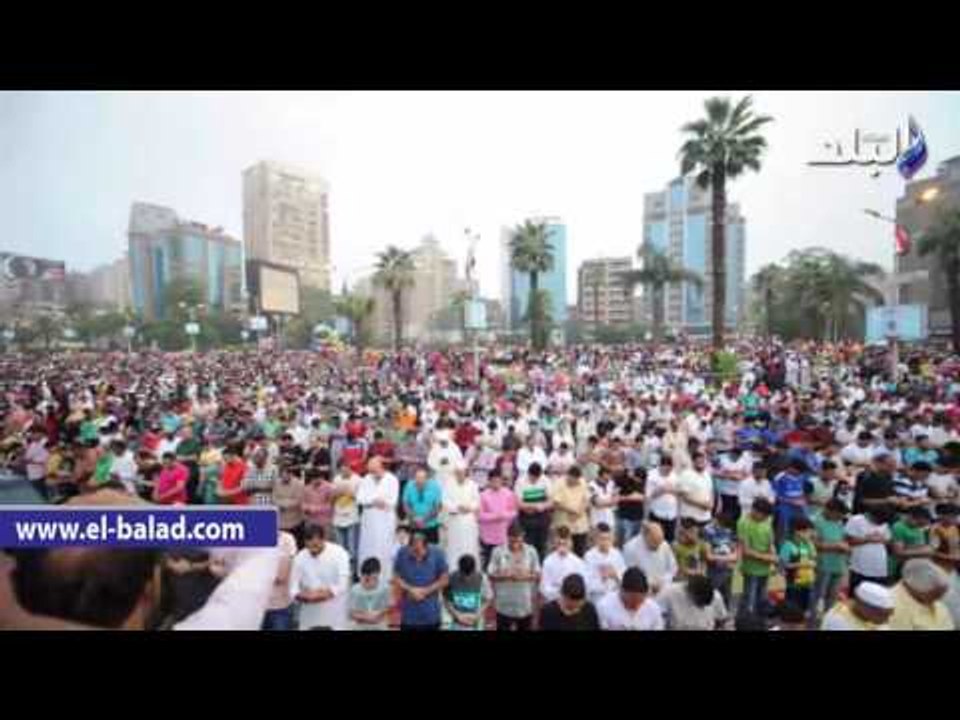 صدى البلد | توافد المئات على ميدان مصطفى محمود لأداء صلاة العيد