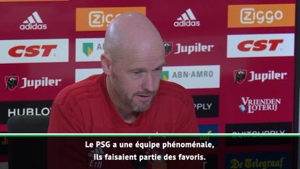 8es - Le coach de l'Ajax remue le couteau : ''L'élimination du PSG, pas une mauvaise nouvelle''