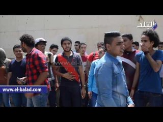 صدى البلد طلبة الثانوية العامة يتظاهرون أمام "التربية والتعليم":"مستقبلنا راح ببلاش"