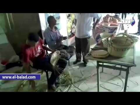 صدى البلد | ورش تصنيع الخوص في ليالى قصور الثقافة الرمضانية‎