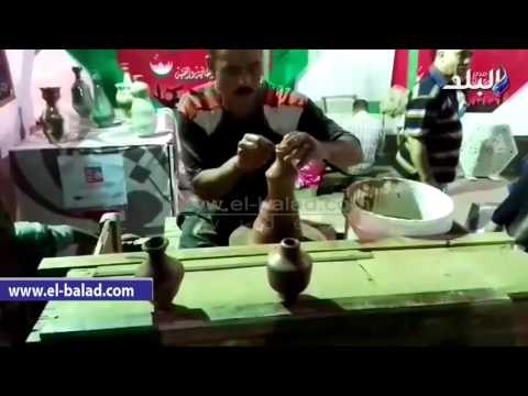 صدى البلد | ورش تصنيع الخزف اليدوى بليالي الفسطاط الرمضانية‎