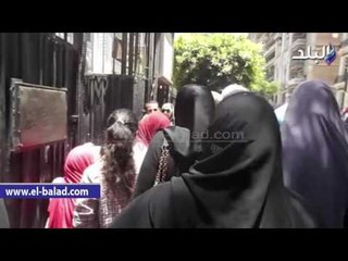 صدى البلد | "فرحة طالبات  الادبى "بثانوية الدقهلية "بمادة الفلسفة والمنطق