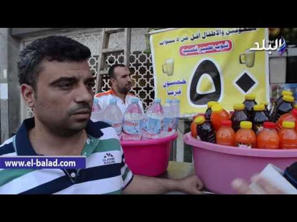 صدى البلد | محل عصائر يقدم مشروباته بأسعار مخفضة للأطفال والمعاقين