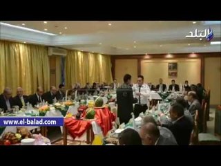 صدى البلد |محافظ المنيا ومدير الأمن يشهدان حفل إفطار الجامعة