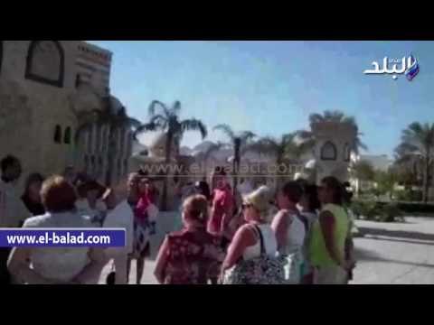 صدى البلد | مسجد المصطفى بشرم الشيخ قبلة العاملين بالسياحة