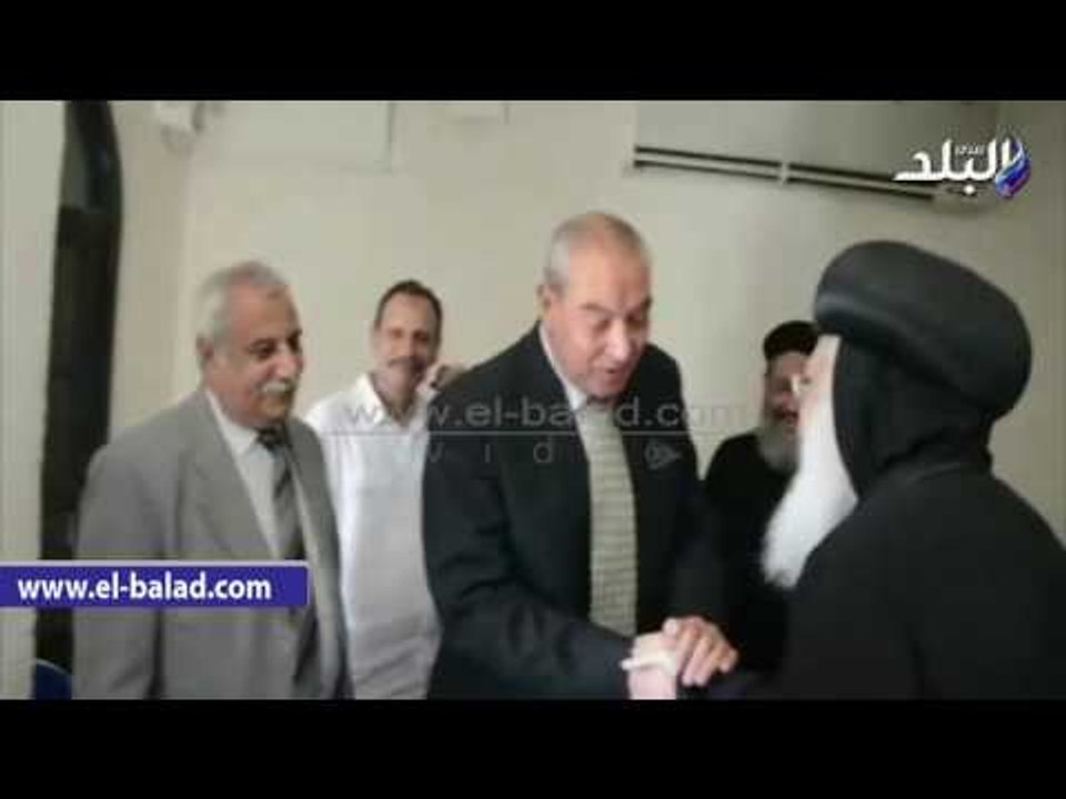صدى البلد |محافظ المنيا يزور "جبل الطير" ويهنئ المسيحيين بذكرى رحلة العائلة المقدسة