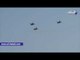 صدى البلد | طائرات الجيش تعاود التحليق فى سماء التحرير احتفالا بـ30 يونيو