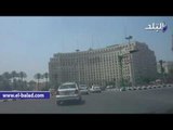 صدى البلد | سيولة مرورية بالتحرير فى ذكرى 30 يونيو.. واعلام مصر تزين الميدان