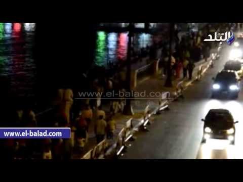 صدى البلد | اقبال المواطنين بكورنيش النيل للاحتفال باول ايام عيد الفطر المبارك