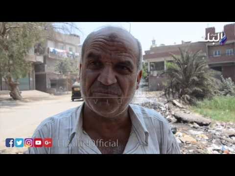 صدى البلد |أهالى المنوات بالجيزة: بنشرب رمل ..ومعندناش صرف صحى