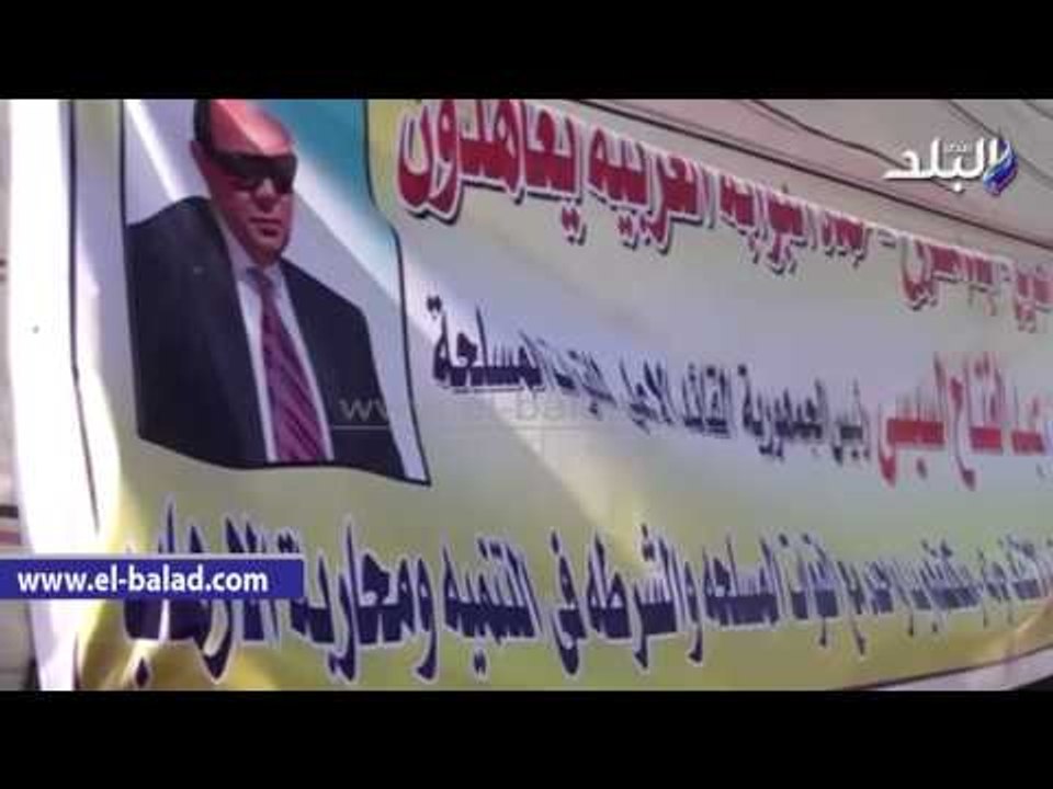صدى البلد | محافظ مطروح يوزع 4.5 طن مواد غذائية...