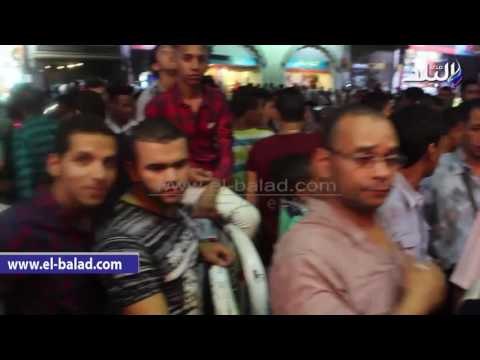 صدى البلد | تواجد أمني مكثف بوسط البلد في أول أيام عيد الفطر