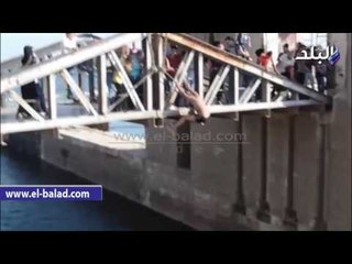 صدى البلد | زحام و قفز فى نيل القناطر ثاني أيام عيد الفطر