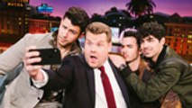Jonas Brothers Continue 'Late Late Show' Takeover With Lie Detector Test and 'Carpool Karaoke' | Billboard News