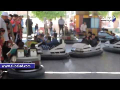 صدى البلد | أهالي سوهاج يحتفلون بالعيد فى الحدائق